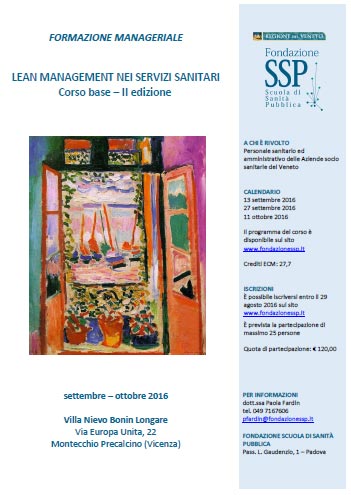 lean management servizi sanitari corso base II ed